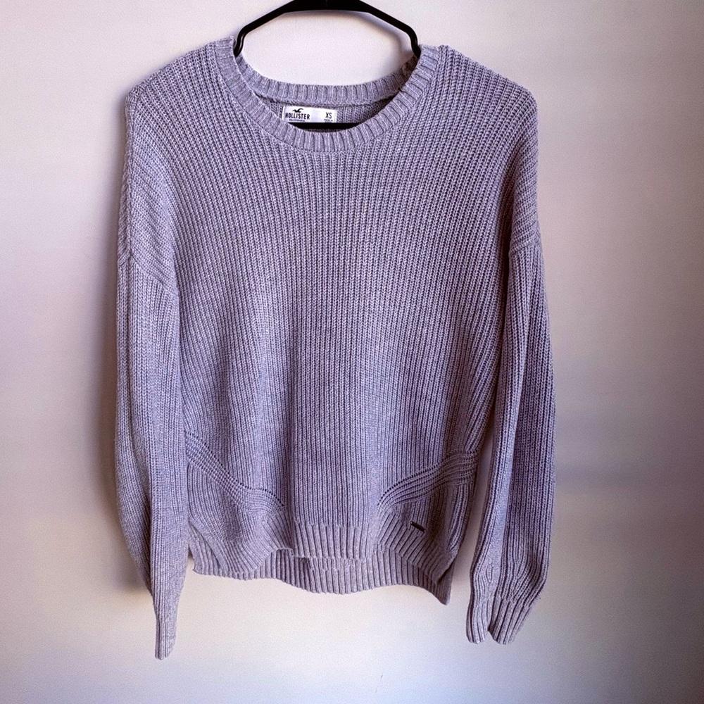 Gray Hollister Sweater